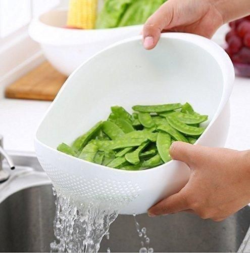 Food Washing Bowl and Strainer.