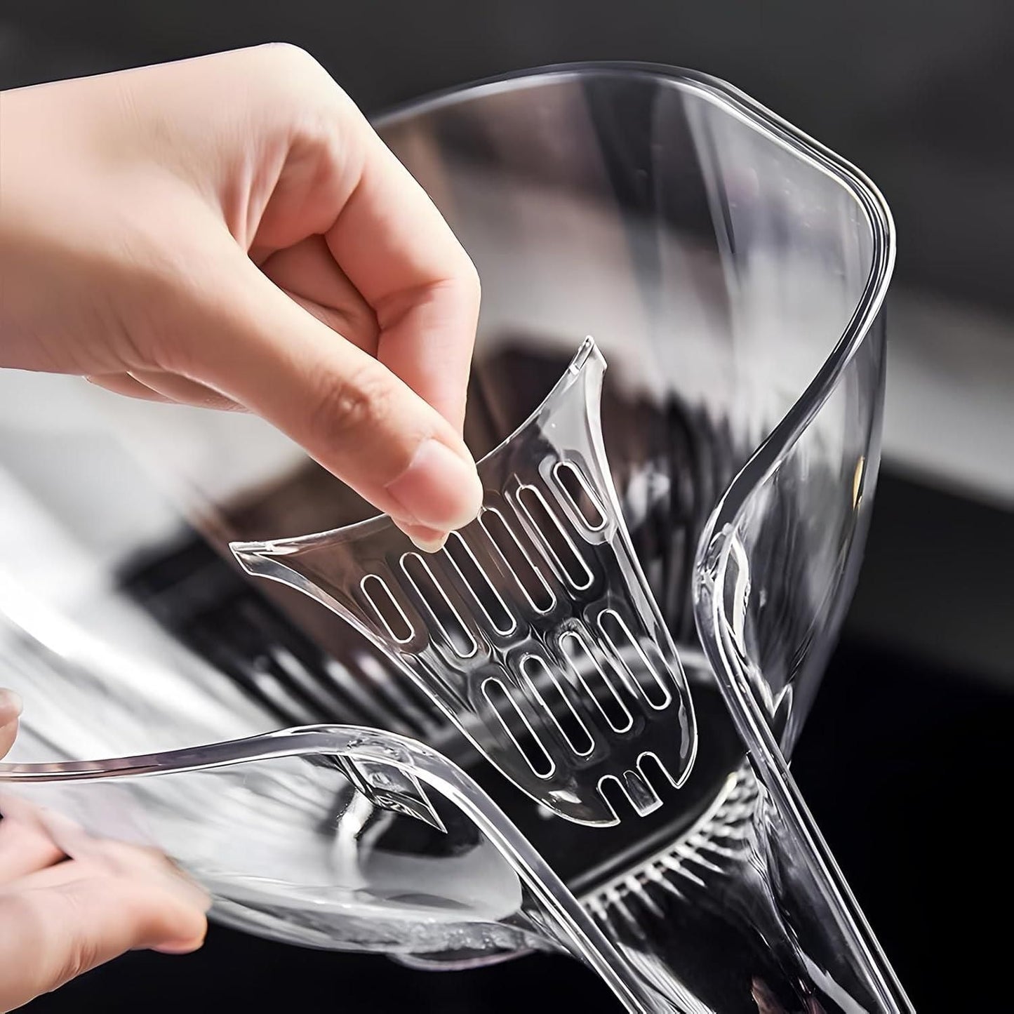 Drain Basket Funnel.