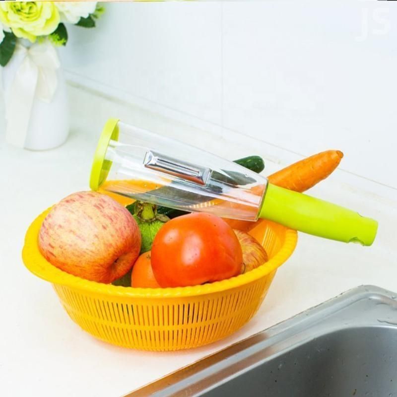 Peeler With Storage Container.