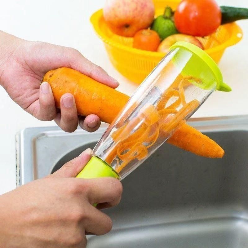 Peeler With Storage Container.