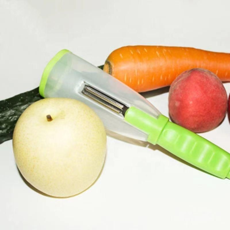 Peeler With Storage Container.