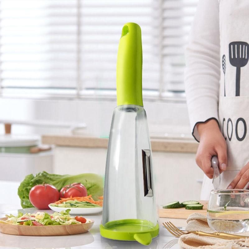 Peeler With Storage Container.