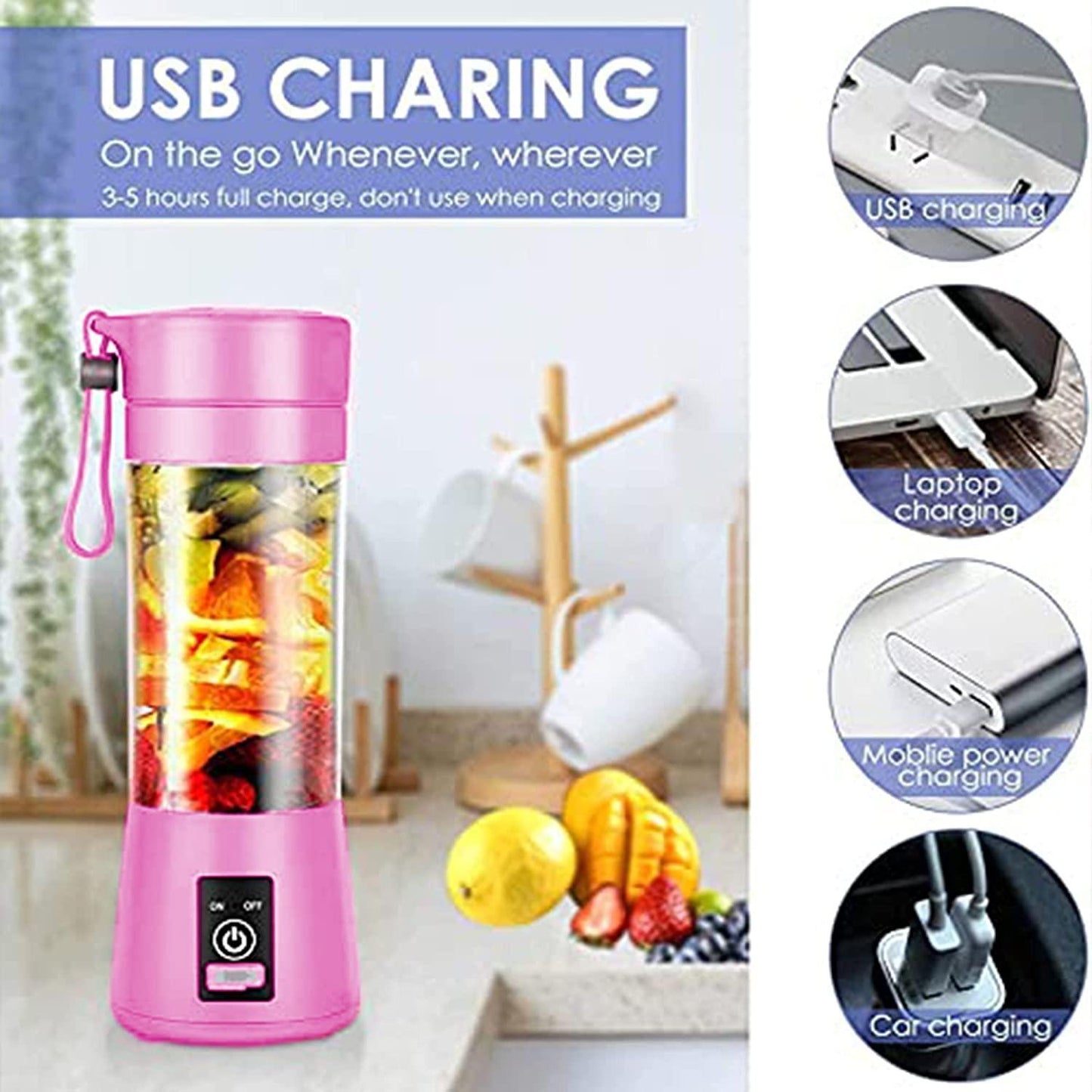 USB Bottle Blender Shaker.